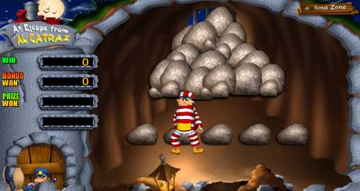 Бонусный раунд в слоте Алькатрас Бонусная игра в An escape from Alcatraz